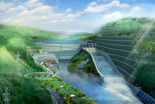 许昌老挝南塔河1号水电站项目